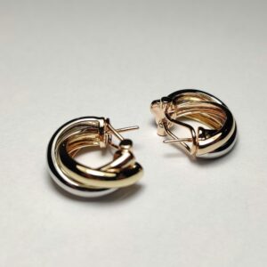 Aria Gold Hoop Earrings