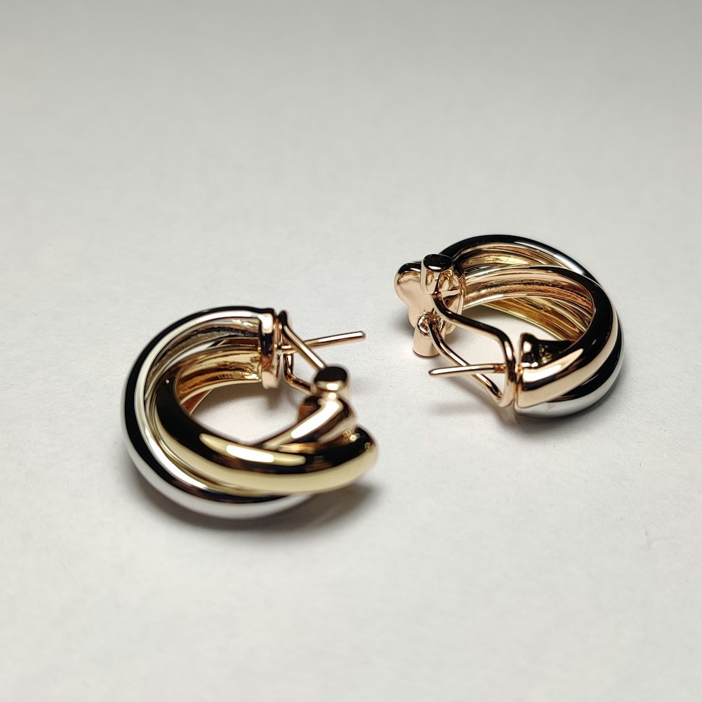 Aria Gold Hoop Earrings