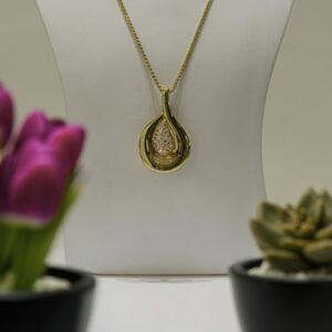 Aurora Heart Pendant Necklace